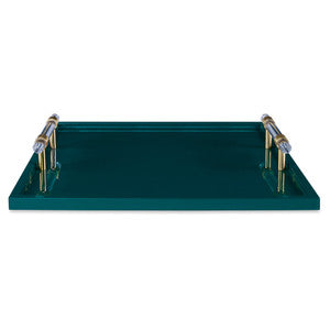 Foster Tray QR-14101.TEAL.0 by CuratedKravet