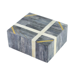 Tempe Box QR-18261.GRAY.0 by CuratedKravet