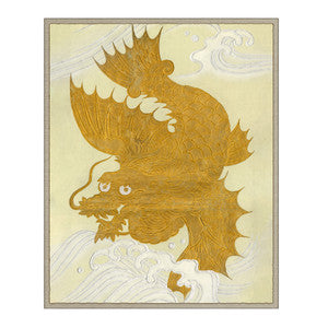 Golden Dragon QR-18281.GOLD.0 by CuratedKravet