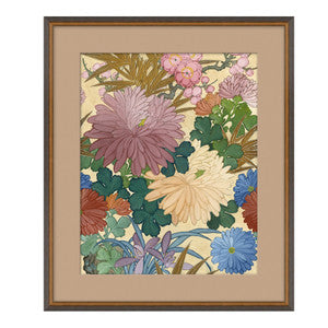 Blue Floral I QR-18292.BLUEFLORA1.0 by CuratedKravet