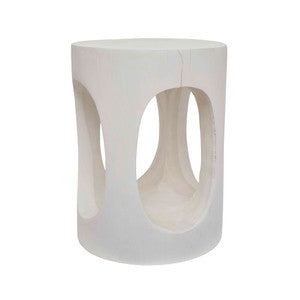 Maisel Stool QR-20169.WHITE.0 by CuratedKravet