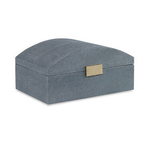 Charlotte Box, Light Gray QR-20659.LTGRAY.0 by CuratedKravet