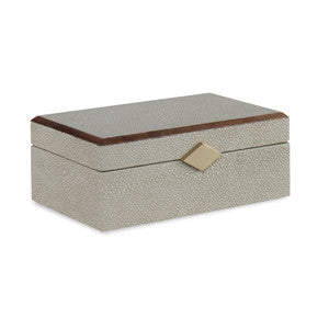 Maxine Box, Ivory QR-20670.IVORY.0 by CuratedKravet