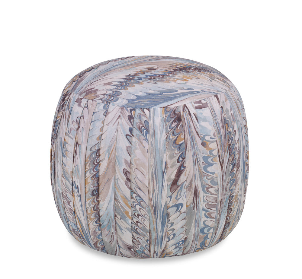 Lena Ottoman, Taplow QR-21009.SEAMIST.0 by CuratedKravet CuratedKravet An upholstered pleated ottoman in Lee Jofa 2019114.135. Made in the USA. United States </p><p>Dimensions: Length 19, Height 18, Width 19 - Fabric Carolina -