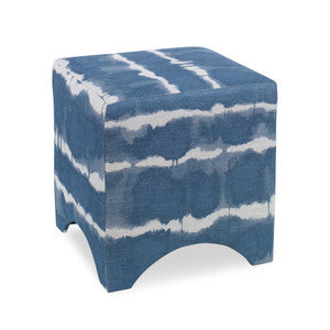 Knisely Ottoman, Baturi QR-21011.TEAL.0 by CuratedKravet