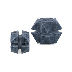 Gordon Bookends QR-21085.BLACK.0 by CuratedKravet