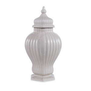 Angela Urn QR-21122.GRAY.0 by CuratedKravet