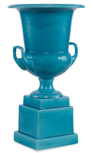 Serena Urn QR-21124.TURQUOISE.0 by CuratedKravet