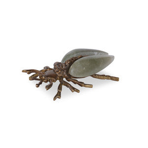 Indu Brass Bug QR-21398.BRNZGREEN.0 by CuratedKravet