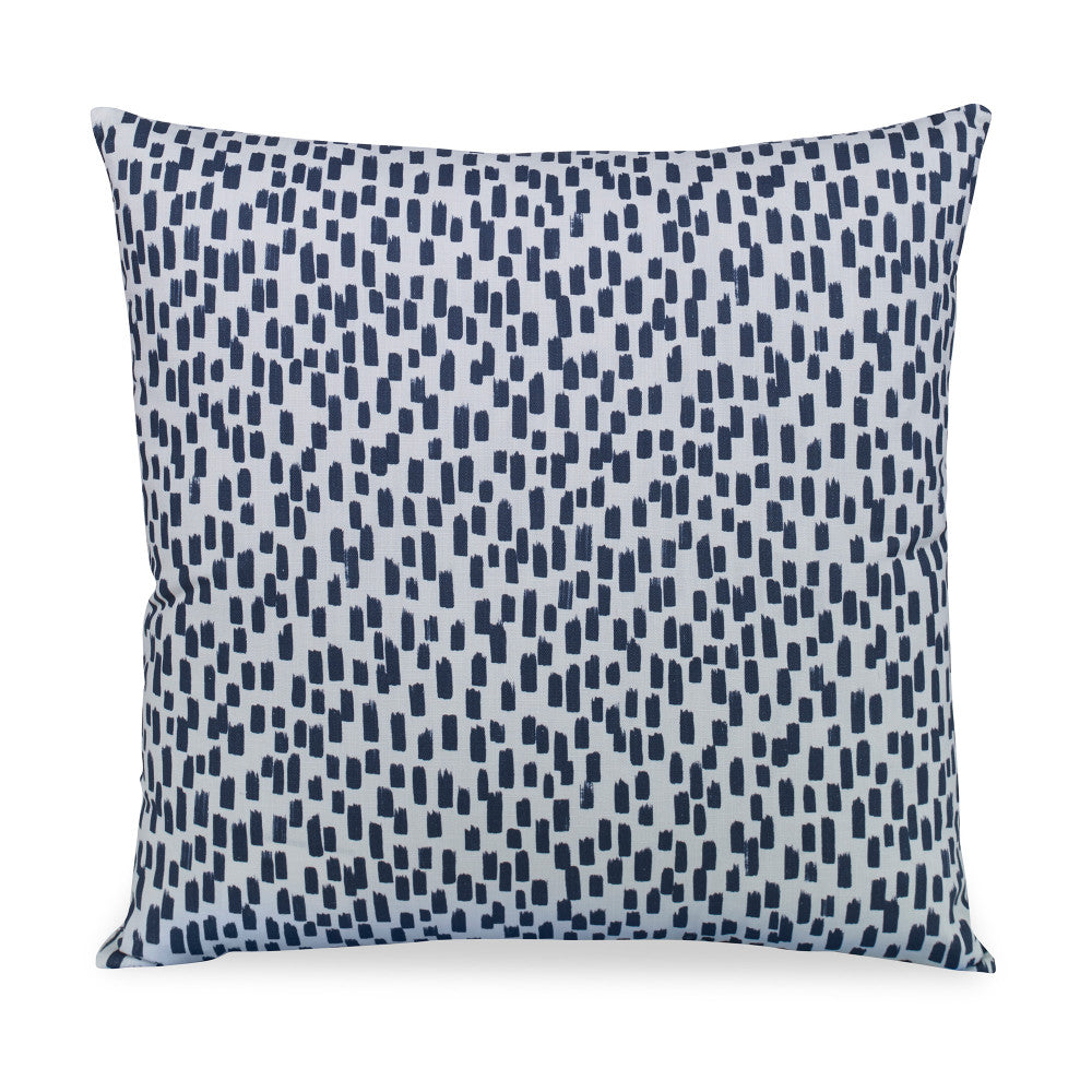 Inkstrokes Pillow QR-21544.ADMIRAL.0 by CuratedKravet CuratedKravet Measures 22"H X 22"L. A decorative accent pillow in Kravet INKSTROKES.50, finished with a knife edge. Sewn and finished in the USA. Features an invisible zipper. Includes a 95/5 feather/down insert. United States DRY CLEAN ONLY. </p><p>Dimensions: Length 22, Height 22, Width - Fabric Carolina -