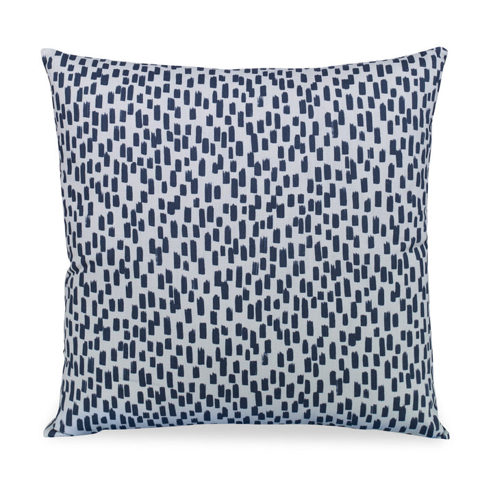 Inkstrokes Pillow QR-21544.ADMIRAL.0 by CuratedKravet CuratedKravet Measures 22"H X 22"L. A decorative accent pillow in Kravet INKSTROKES.50, finished with a knife edge. Sewn and finished in the USA. Features an invisible zipper. Includes a 95/5 feather/down insert. United States DRY CLEAN ONLY. </p><p>Dimensions: Length 22, Height 22, Width - Fabric Carolina -