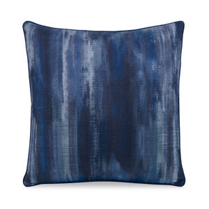 Fallingwater Pillow QR-21546.INDIGO.0 by CuratedKravet