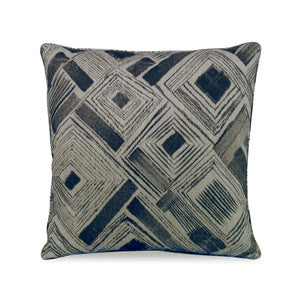 Ravine Pillow QR-21551.INDIGO.0 by CuratedKravet