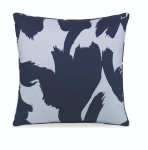 Boldstroke Pillow QR-21595.NAVY.0 by CuratedKravet