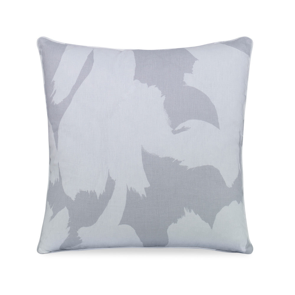 Paintlines Pillow QR-21596.GRAY.0 by CuratedKravet CuratedKravet Measures 22"H X 22"L. A decorative accent pillow in Kravet PAINTLINES.11, detailed with a small self welt. Sewn and finished in the USA. Features an invisible zipper. Includes a 95/5 feather/down insert. United States DRY CLEAN ONLY. </p><p>Dimensions: Length 22, Height 22, Width - Fabric Carolina -