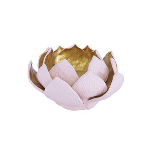 Phuket Candleholder QR-21629.PINKGLD.0 by CuratedKravet
