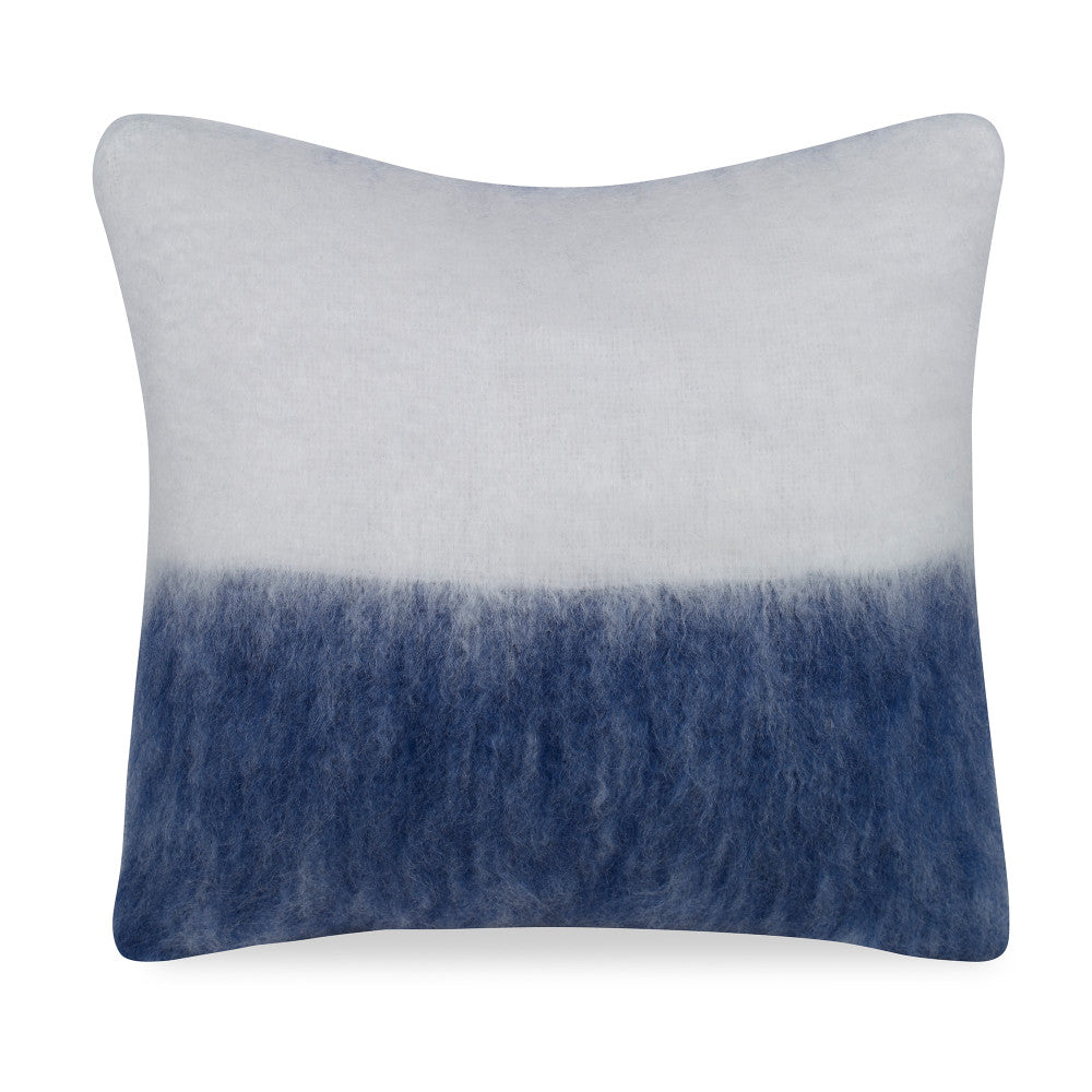 Melanie Mohair Pillow QR-21701.IVRYNVY.0 by CuratedKravet CuratedKravet Measures 20"H X 20"L. A decorative accent pillow made of mohair and wool. Features an invisible zipper. Includes a 95/5 feather/down insert. Spain DRY CLEAN ONLY. </p><p>Dimensions: Length 20, Height 20, Width Mohair - 73%, Wool - 27% - Fabric Carolina -