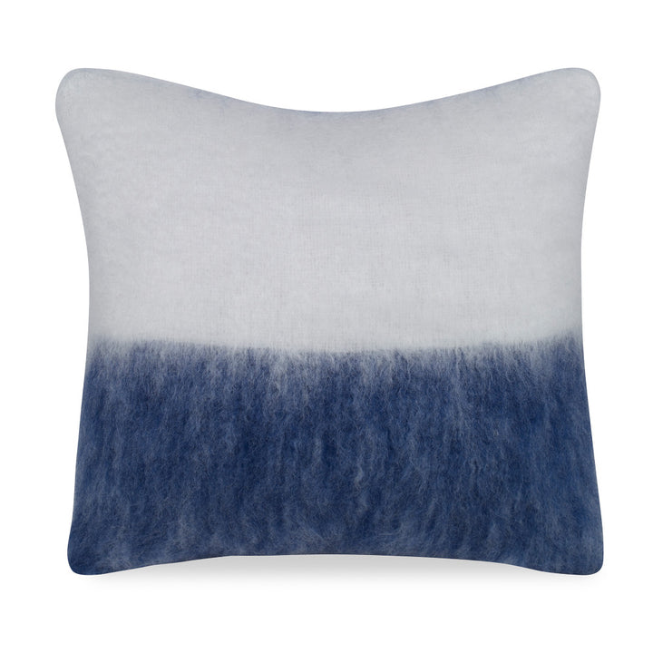 Melanie Mohair Pillow QR-21701.IVRYNVY.0 by CuratedKravet CuratedKravet Measures 20"H X 20"L. A decorative accent pillow made of mohair and wool. Features an invisible zipper. Includes a 95/5 feather/down insert. Spain DRY CLEAN ONLY. </p><p>Dimensions: Length 20, Height 20, Width Mohair - 73%, Wool - 27% - Fabric Carolina -