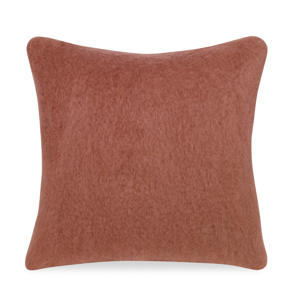 Molly Mohair Pillow QR-21702.DUSTYROSE.0 by CuratedKravet CuratedKravet Measures 20"H X 20"L. A decorative accent pillow made of mohair and wool. Features an invisible zipper. Includes a 95/5 feather/down insert. Spain DRY CLEAN ONLY. </p><p>Dimensions: Length 20, Height 20, Width Mohair - 73%, Wool - 27% - Fabric Carolina -