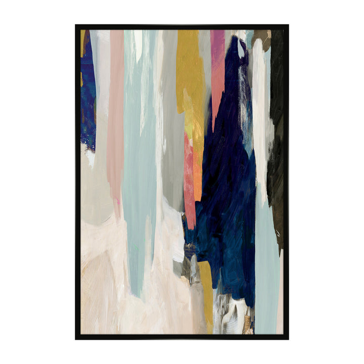 Discernment QR-21808.MULTI.0 by CuratedKravet CuratedKravet Discernment is a vibrant display of multicolored brushstokes, melting into eachother to create this acylic masterpiece. Featuring a black wood frame. Made to order in the USA. United States </p><p>Dimensions: Length 32, Height 48, Width 2.375 Canvas - 75%, Wood - 25% - Fabric Carolina -
