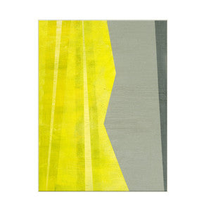 Neon Dreams Canvas QR-21813.YELLOWGREY.0 by CuratedKravet