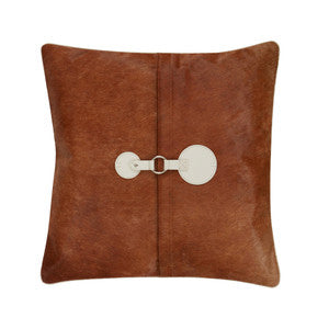 Boulder Hair On Hide Pillow QR-21821.TANHOH.0 by CuratedKravet