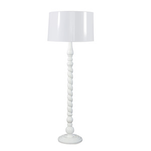 Zeigler Floor Lamp QR-21832.CHLKYWHT.0 by CuratedKravet