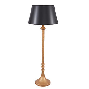Reynolds Floor Lamp QR-21838.GOLDBLK.0 by CuratedKravet