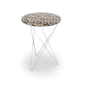 Troy Table, Hairpin QR-21891.HPNICKEL.0 by CuratedKravet