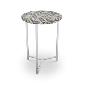 Culver Table, Tri-Leg QR-21892.TLNICKEL.0 by CuratedKravet