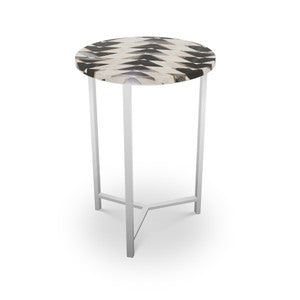 Prescott Table, Tri-Leg QR-21895.TLNICKEL.0 by CuratedKravet