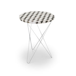 Ludlow Table, Hairpin QR-21898.HPNICKEL.0 by CuratedKravet