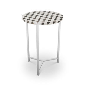 Ludlow Table, Tri-Leg QR-21898.TLNICKEL.0 by CuratedKravet