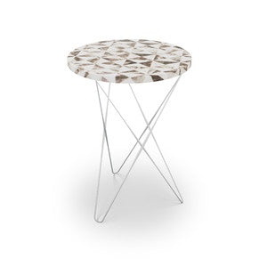 Pavonia Table, Hairpin QR-21899.HPNICKEL.0 by CuratedKravet