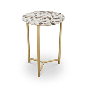Pavonia Table, Tri-Leg QR-21899.TLBRASS.0 by CuratedKravet