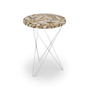 Gallow Table, Hairpin QR-21902.HPNICKEL.0 by CuratedKravet