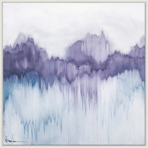 Flame Stitch Forest, Small QR-21926.PURPLEWHT.0 by CuratedKravet
