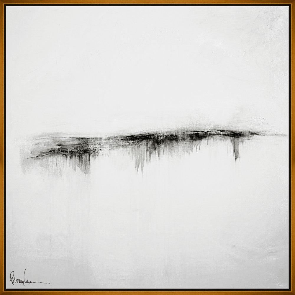 Burn Out, Small QR-21928.WHITEGLD.0 by CuratedKravet CuratedKravet Barry Lantz for Curated Kravet framed reproduction archival giclee print on canvas and framed in floater frame. Made to order in the USA. Each framed giclee comes with certificate of authenticity signed by Barry Lantz. United States </p><p>Dimensions: Length 37.5, Height 37.5, Width Canvas - 75%, Wood - 25% - Fabric Carolina -