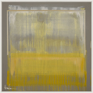 Walking On Sunshine, Small QR-21935.GOLDWHT.0 by CuratedKravet