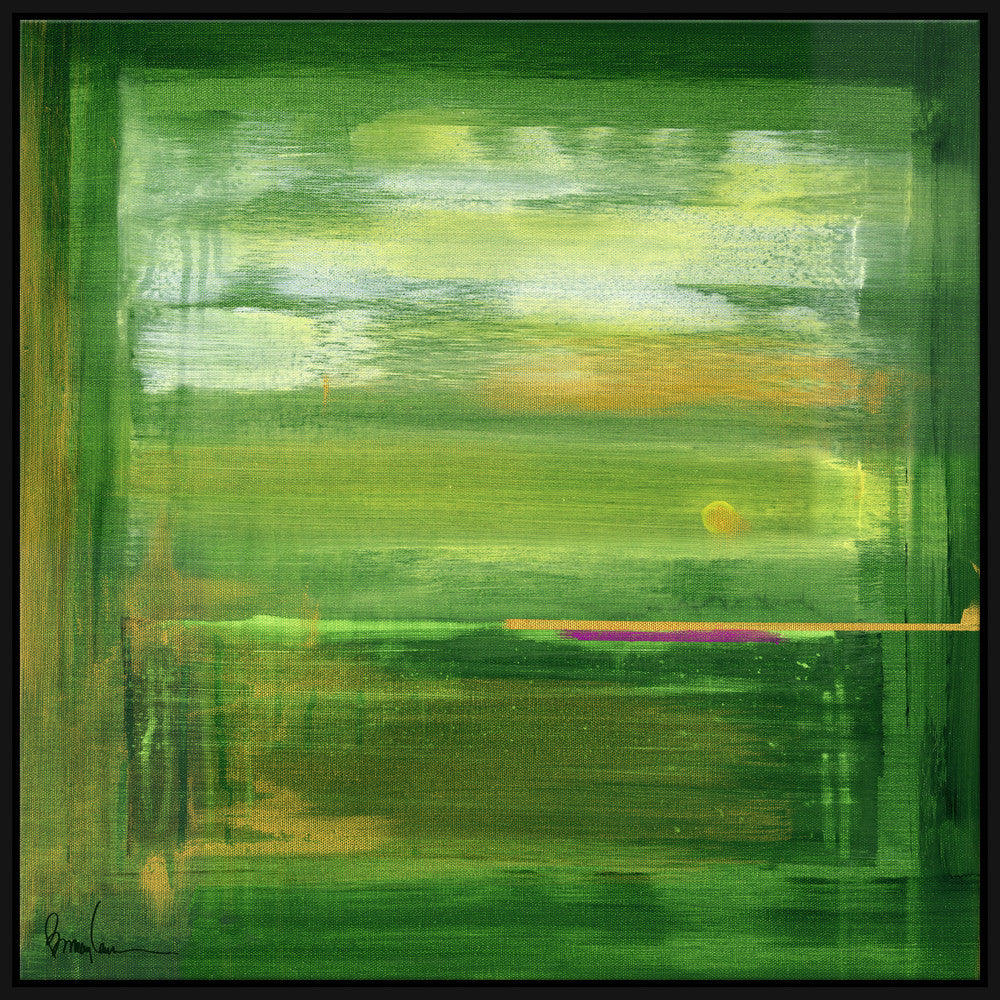 Lime, Large QR-21939.GREENBLK.0 by CuratedKravet CuratedKravet Barry Lantz for Curated Kravet framed reproduction archival giclee print on canvas and framed in floater frame. Made to order in the USA. Each framed giclee comes with certificate of authenticity signed by Barry Lantz. United States </p><p>Dimensions: Length 55.5, Height 55.5, Width Canvas - 75%, Wood - 25% - Fabric Carolina -