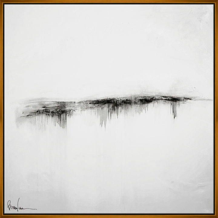 Burn Out, Large QR-21942.WHTGOLD.0 by CuratedKravet CuratedKravet Barry Lantz for Curated Kravet framed reproduction archival giclee print on canvas and framed in floater frame. Made to order in the USA. Each framed giclee comes with certificate of authenticity signed by Barry Lantz. United States </p><p>Dimensions: Length 55.5, Height 55.5, Width Canvas - 75%, Wood - 25% - Fabric Carolina -