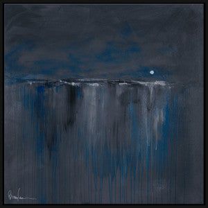 One Paper Moon, Large QR-21943.BLUEBLK.0 by CuratedKravet