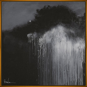 Howl At The Moon, Large QR-21944.BLACKGLD.0 by CuratedKravet