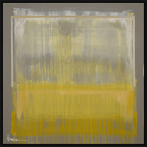 Walking On Sunshine, Large QR-21949.GOLDBLK.0 by CuratedKravet