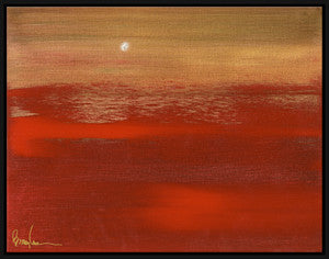 Red Sky, Small QR-21954.RUSTYBLK.0 by CuratedKravet