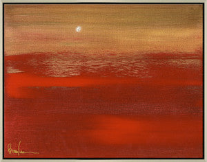 Red Sky, Large QR-21972.RUSTYSILV.0 by CuratedKravet