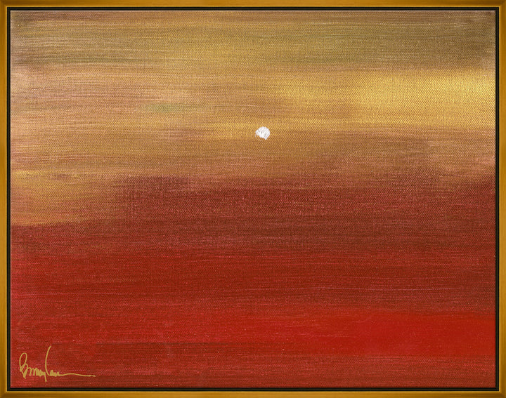Chilly, Large QR-21973.BURNTGLD.0 by CuratedKravet CuratedKravet Barry Lantz for Curated Kravet framed reproduction archival giclee print on canvas and framed in floater frame. Made to order in the USA. Each framed giclee comes with certificate of authenticity signed by Barry Lantz. United States </p><p>Dimensions: Length 55.5, Height 43.5, Width Canvas - 75%, Wood - 25% - Fabric Carolina -