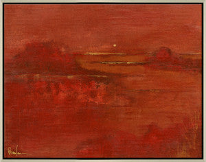 Orange Sunset, Large QR-21975.ORANGESLV.0 by CuratedKravet