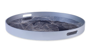 Belo Tray QR-22088.GRAY.0 by CuratedKravet