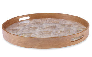 Natal Tray QR-22089.BRWNWHT.0 by CuratedKravet